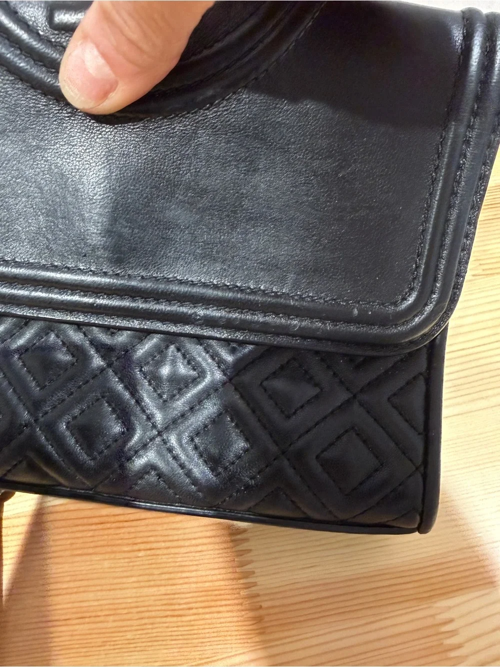 Tory Burch Fleming Convertible Shoulder Bag - Black